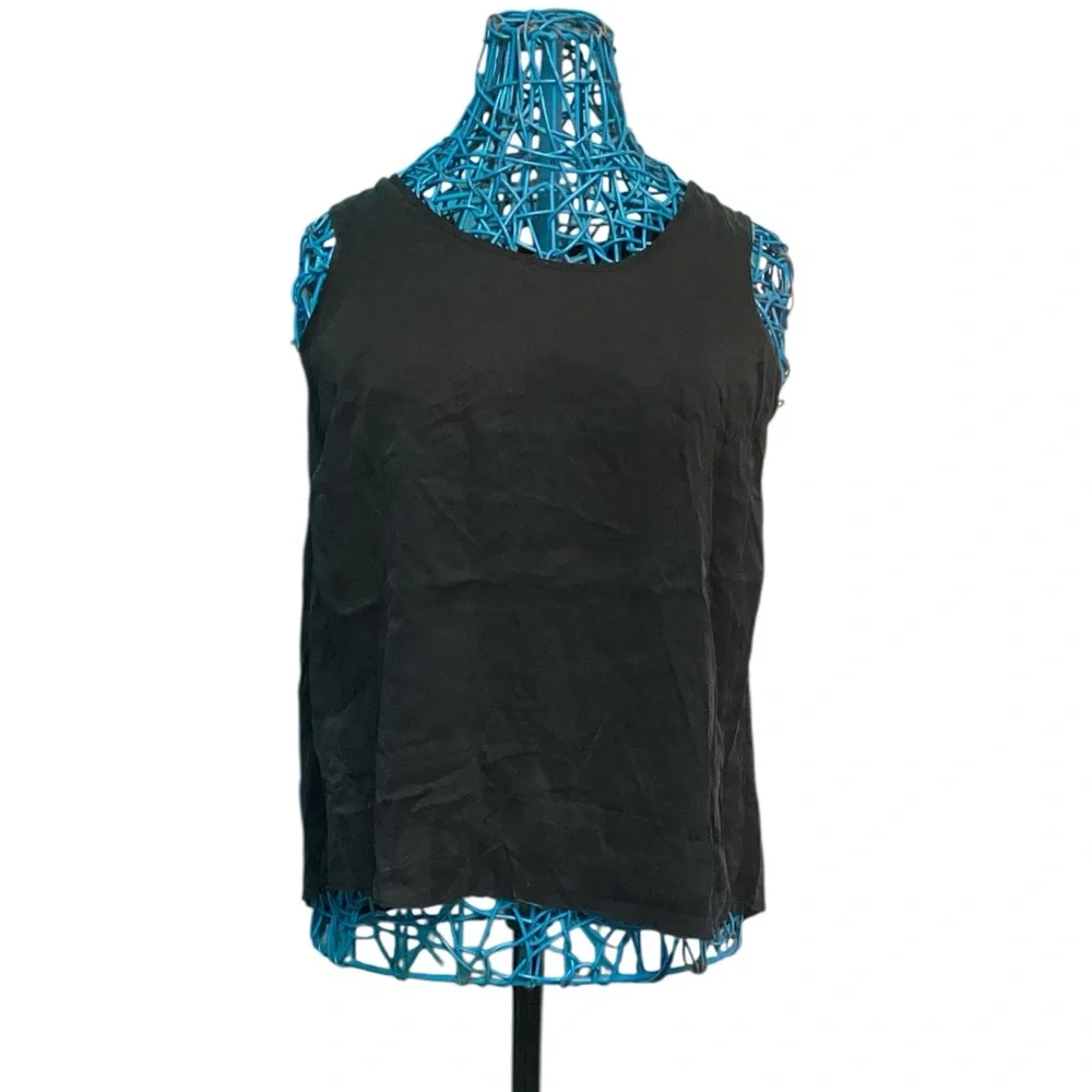 Silk Split Back Tank - Picture 2 of 6